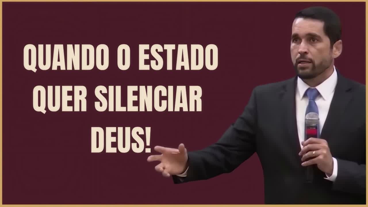 A PRIVATIZAÇÃO DA FÉ: QUANDO O ESTADO QUER SILENCIAR DEUS!