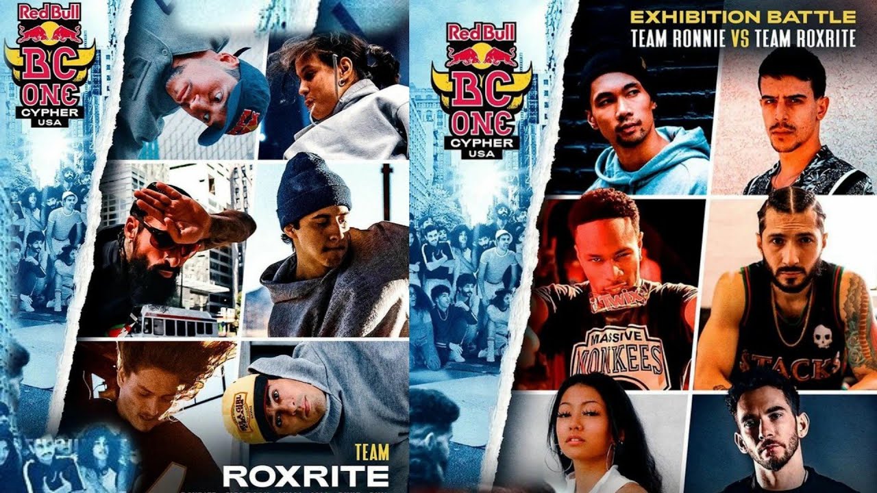 TEAM RONNIE VS TEAM ROXRITE [EXHIBITION BATTLE  RED BULL BC OBE CYPHER USA 🇺🇲2022]