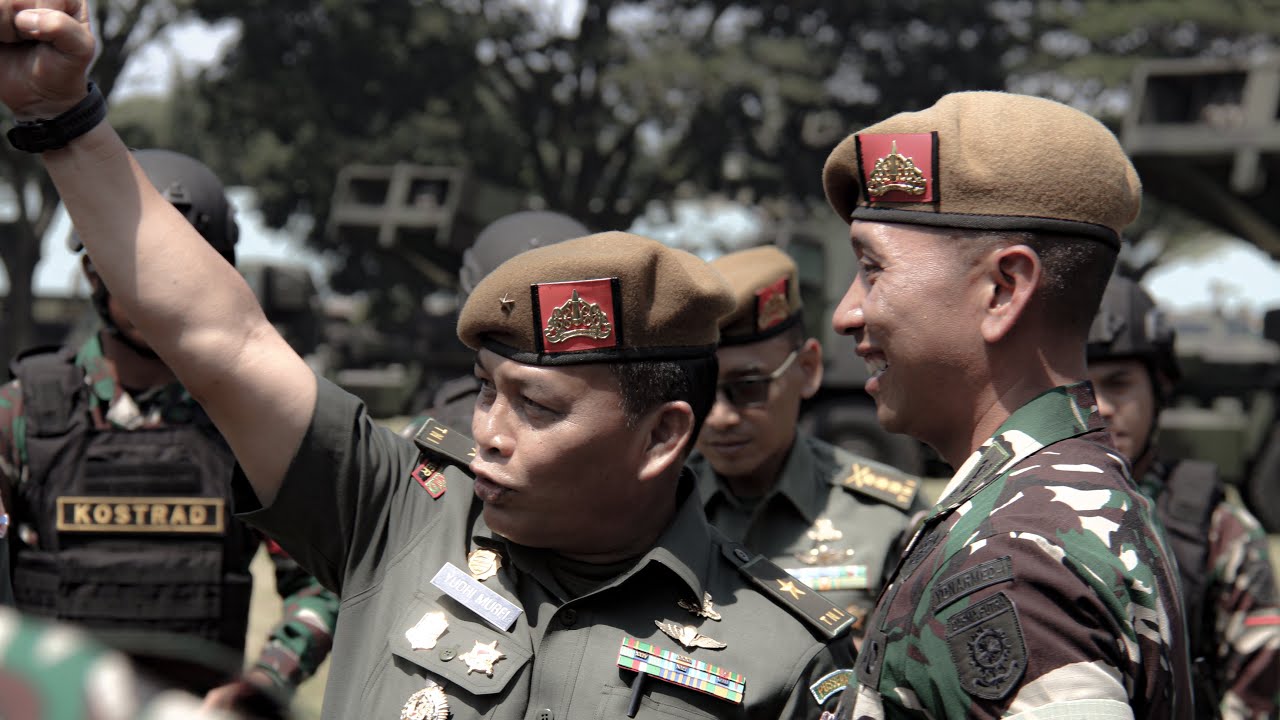 Kunjungan Kerja Irpussenarmed di Yonarmed 1/AY/2/2 Kostrad. Singosari, Malang