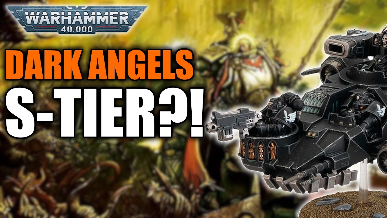 Dark Angels &mdash; это уровень S? ЛУЧШИЕ юниты и комбо! | Warhammer 40,000 11-я редакция