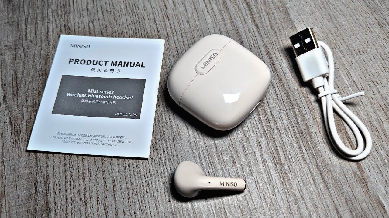 Miniso M06 TWS True Wireless Bluetooth Earbuds (Review)