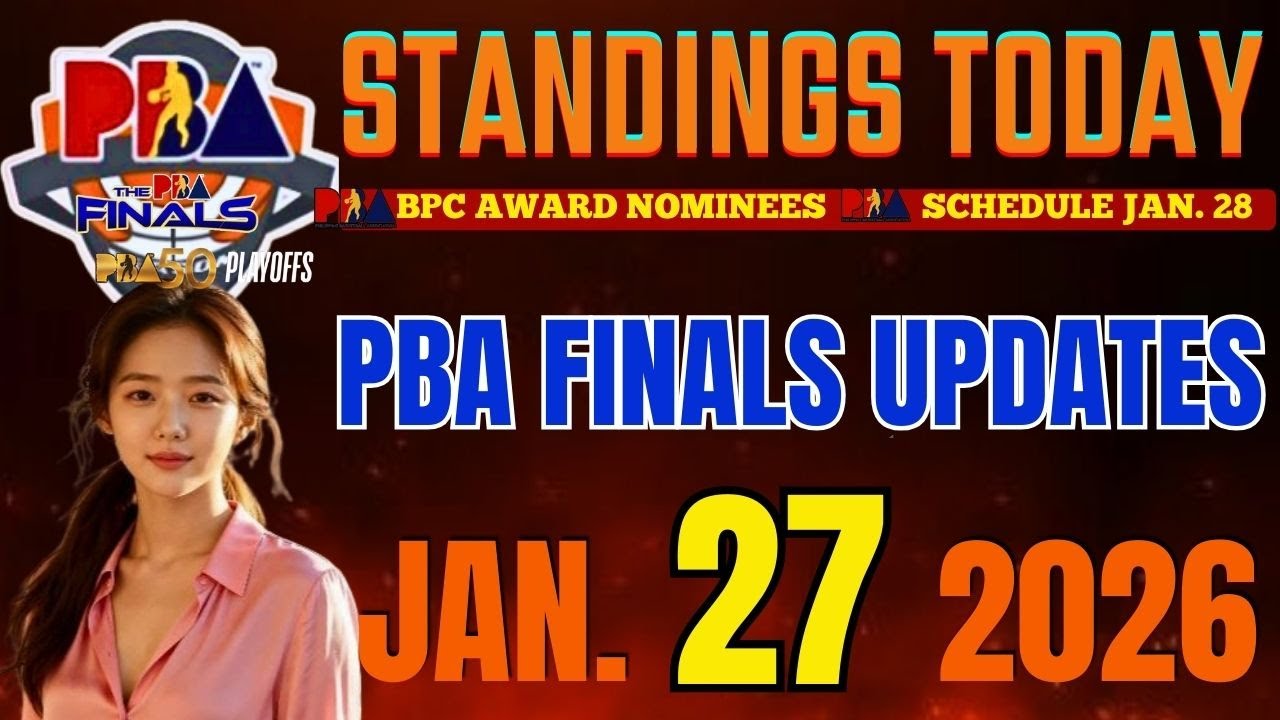 PBA STANDINGS TODAY JANUARY 27, 2026 | pba result | pba live games schedule on January 28, 2026