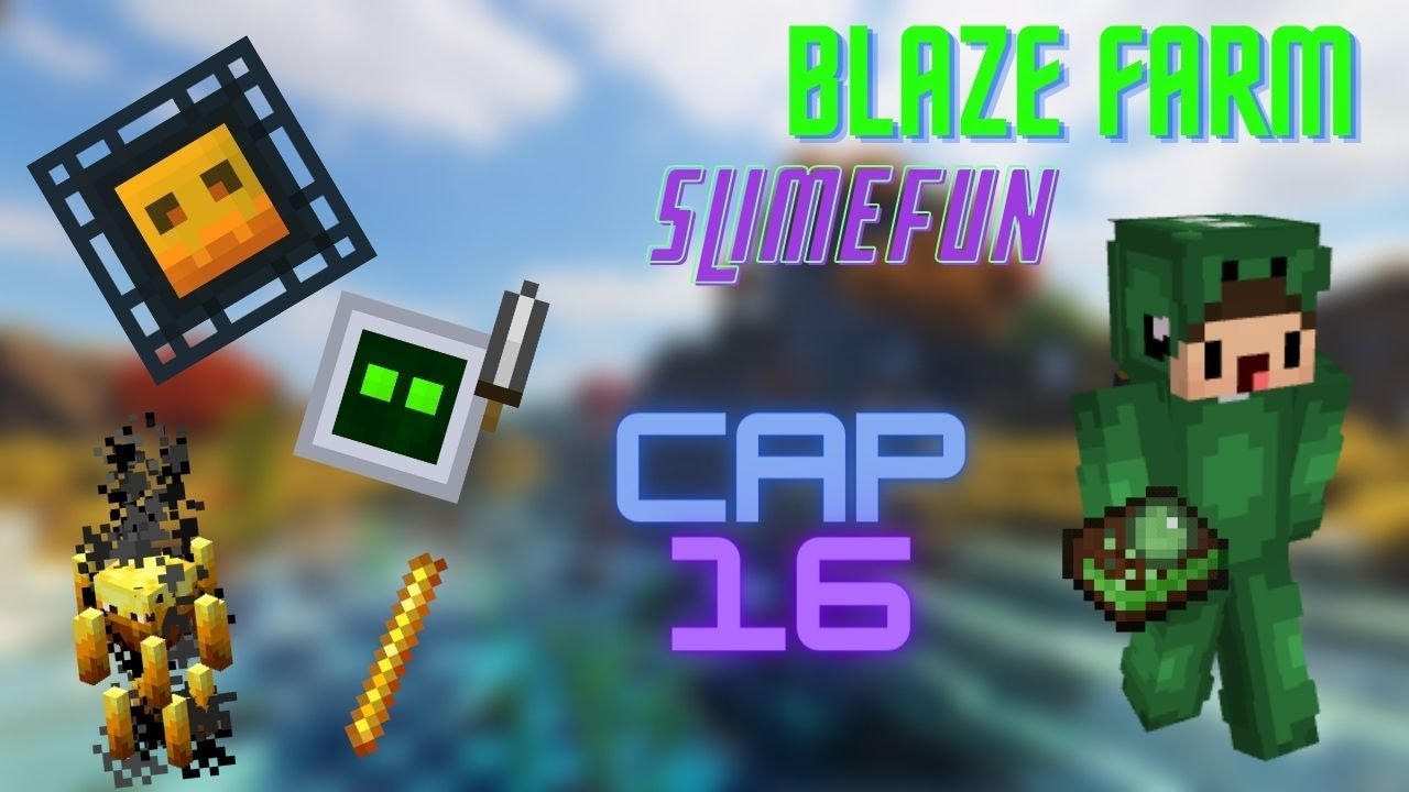 Granja de Blaze/Blaze Farm | Slimefun tutorial#17
