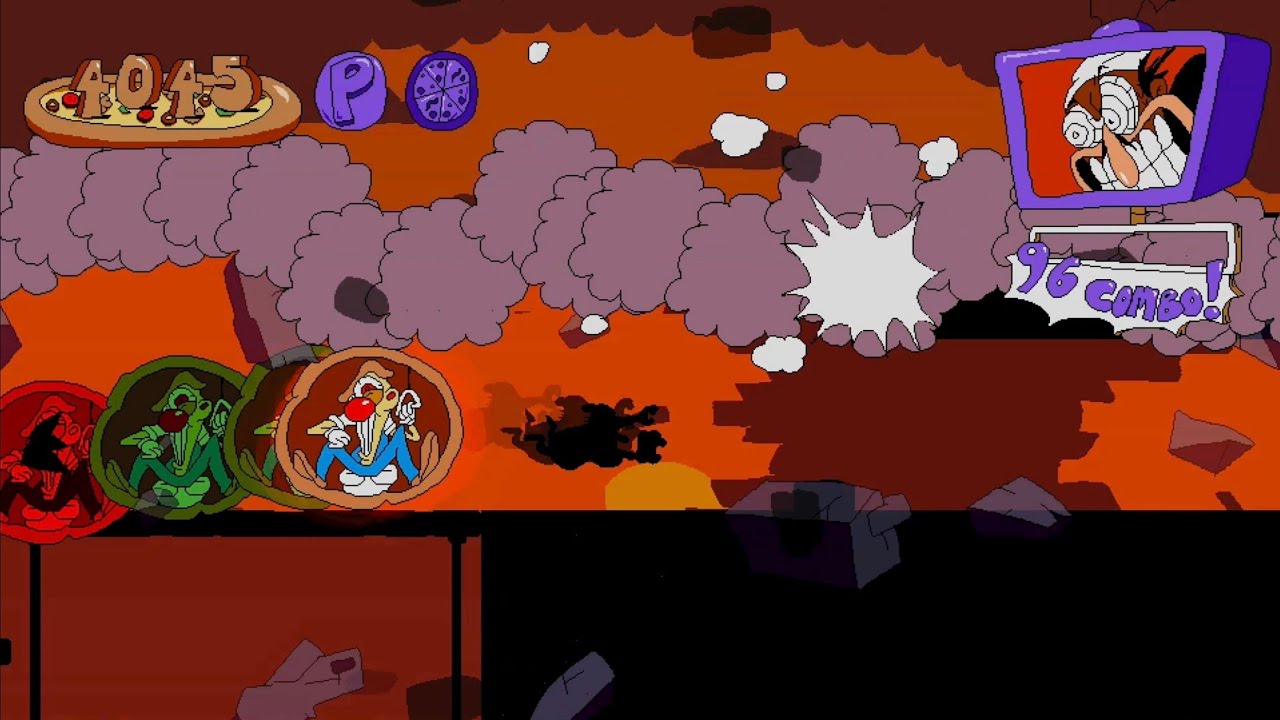 (Pizza Tower - An ordinary lap 3 mod) The Crumbling Tower of Pizza with lights off
