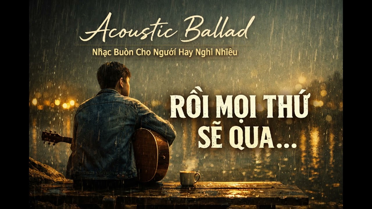 Acoustic Ballad | Nhạc Buồn Cho Người Hay Nghĩ Nhiều I RỒI MỌI THỨ SẼ QUA...