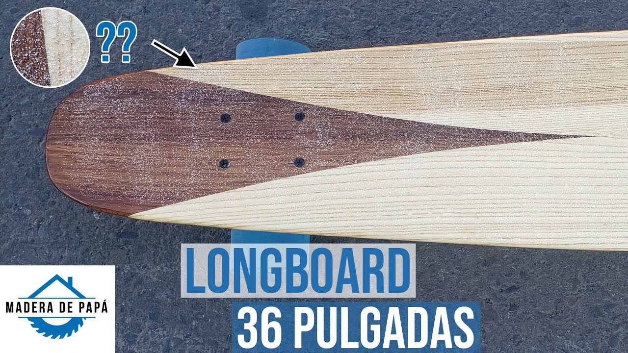 CÓMO hacer un LONGBOARD // PLANTILLA GRATIS INCLUIDA!