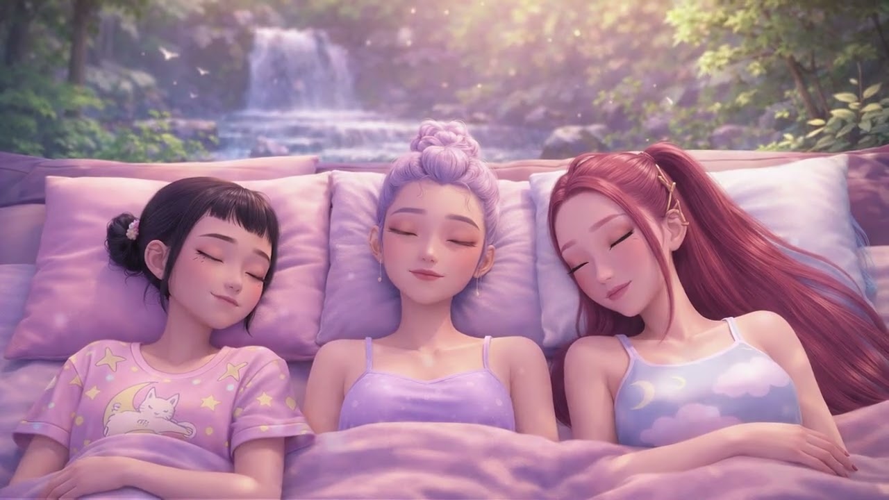K-Pop Demon Hunters | Midnight Felt Piano – Gentle Sleeping Music for Calm Nights