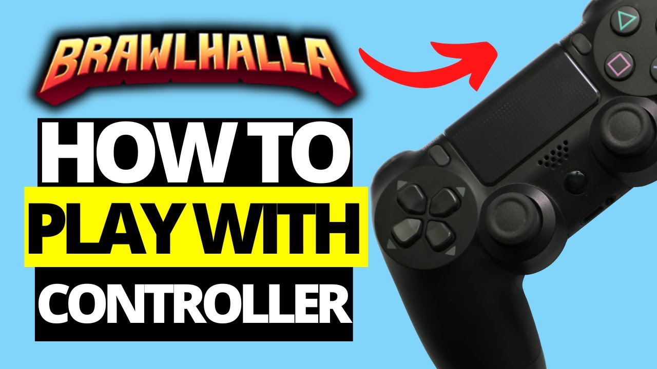 How To Play Brawlhalla With Controller On PC | Fix Controller Not Working