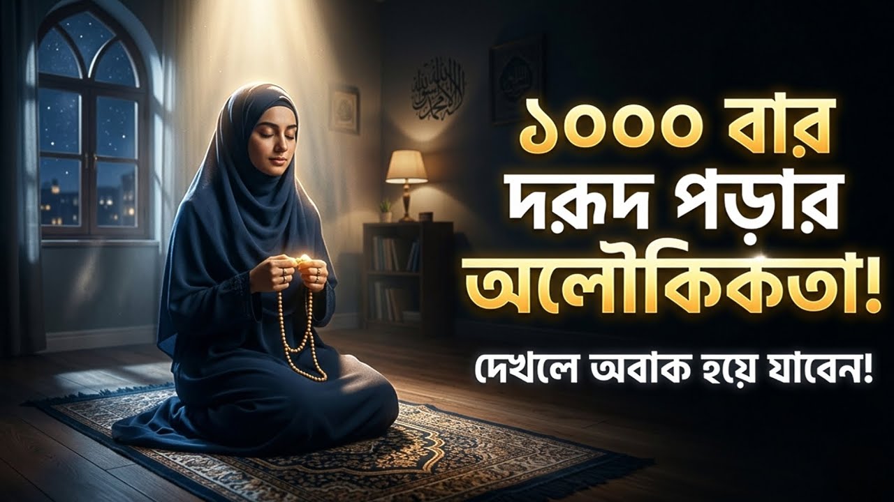 প্রতিদিন ১০০০ বার দুরুদে ইব্রাহিমী পড়লে কী হয়? এক বোনের অবিশ্বাস্য ঘটনা অবাক হবেন