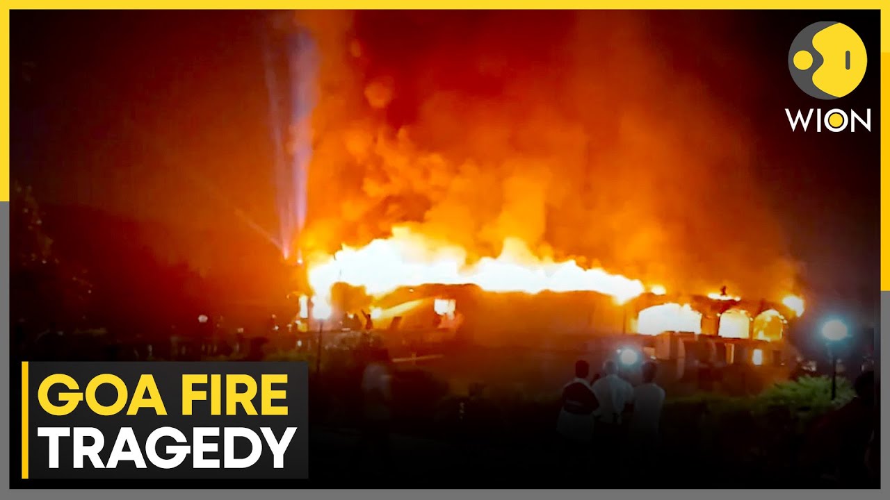 Goa Fire Tragedy: Fire Erupts at Arpora Nightclub's Dance Floor | WION News