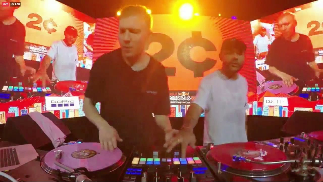 2¢ (Four Color Zack & DJ Craze) Red Bull Thre3Style 2016 Chile