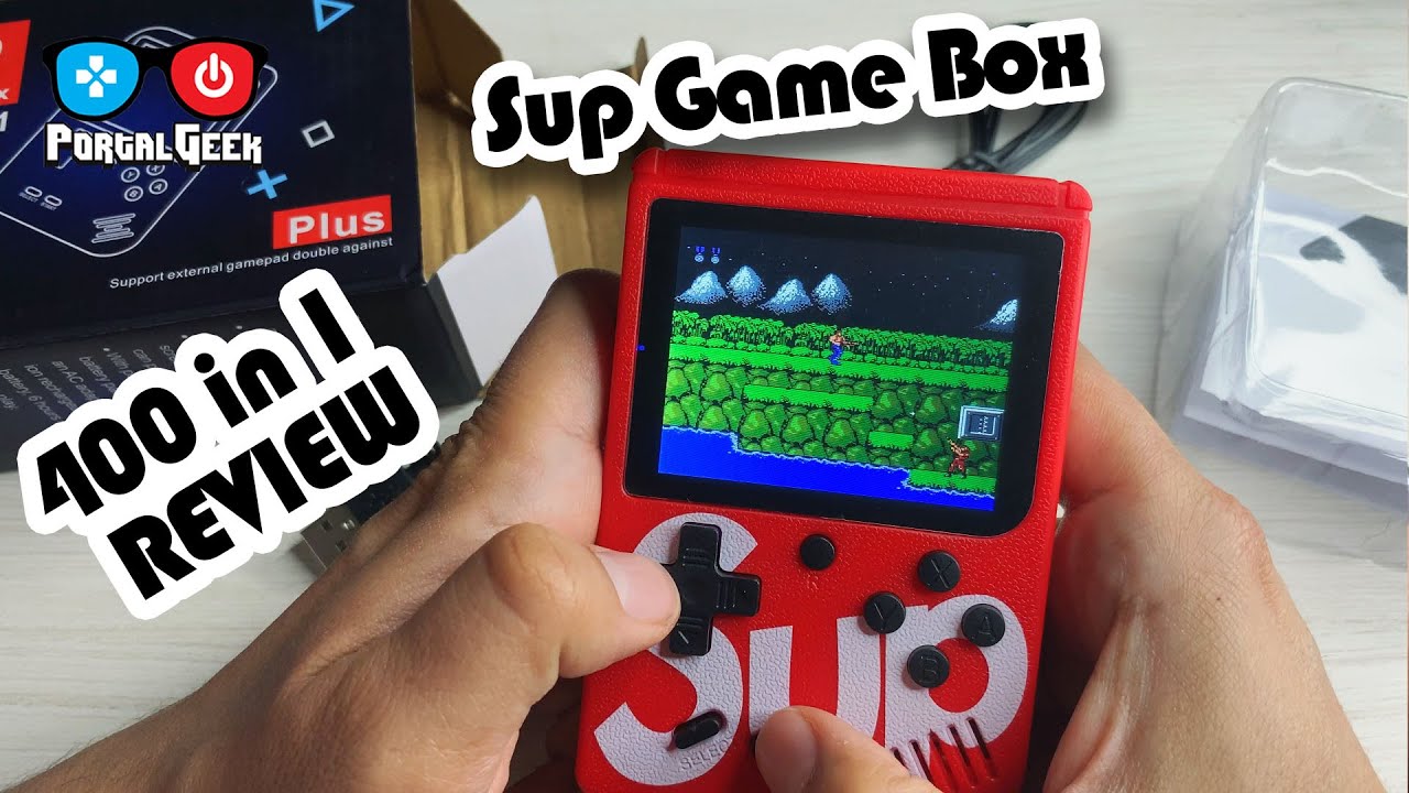 La Mini Consola SUP Game Box 400 in 1 - Review 2020