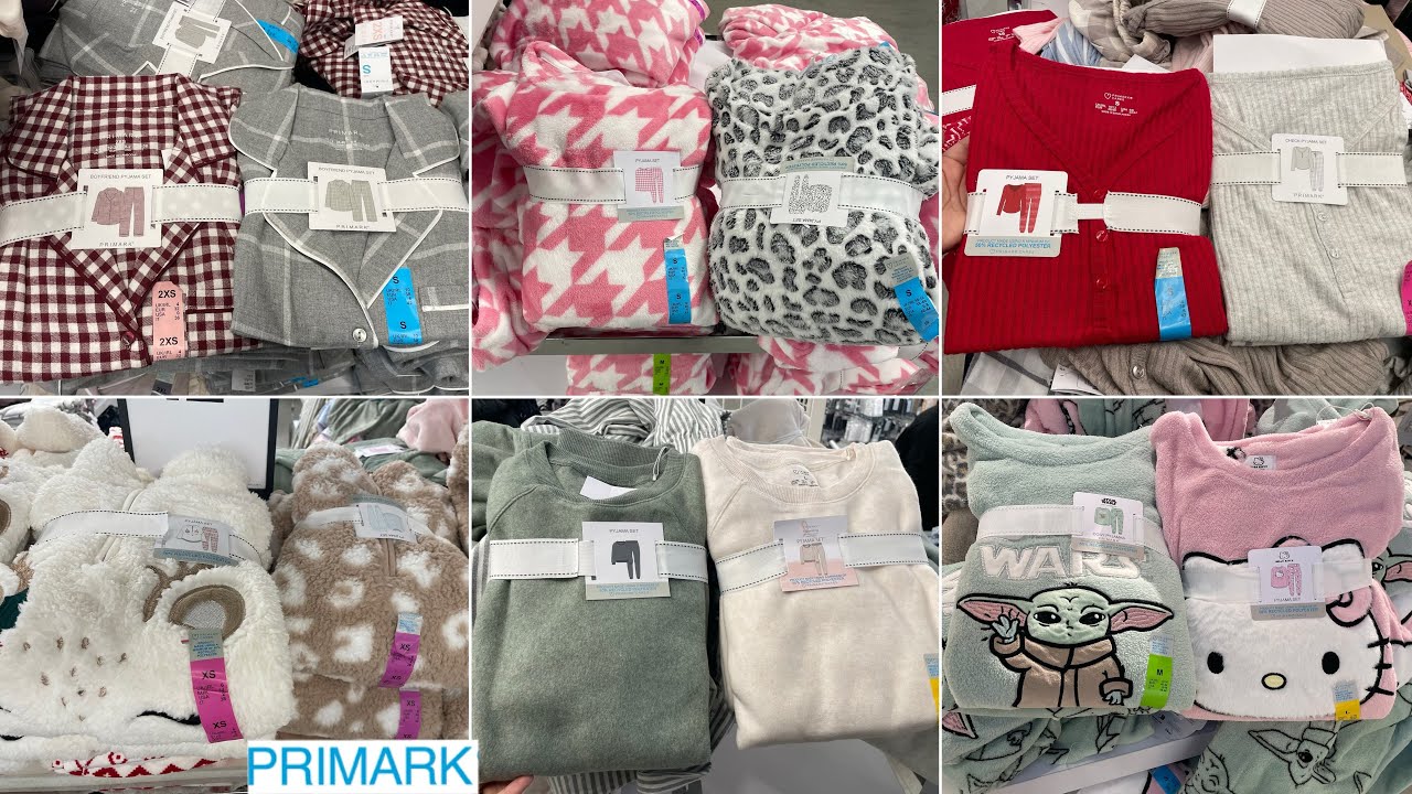 PRIMARK WOMEN’S PYJAMAS NEW COLLECTION / OCTOBER 2024