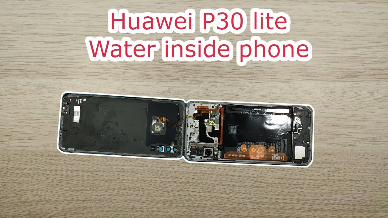 Huawei P30 lite / Cleaning after falling to water // Čišćenje nakon pada u vodu // 掉水后清洗