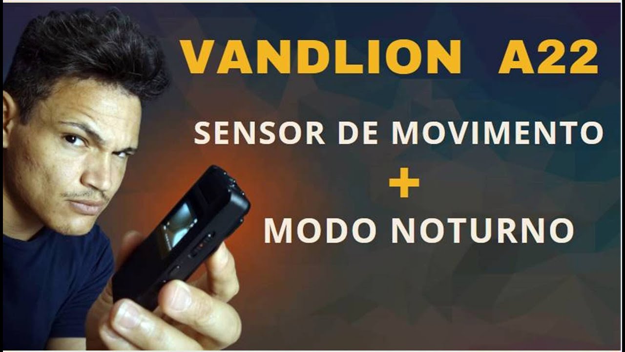 Câmera Vandlion A22 - Como ativar o Sensor de Movimento junto com o Modo Noturno (PASSO A PASSO)