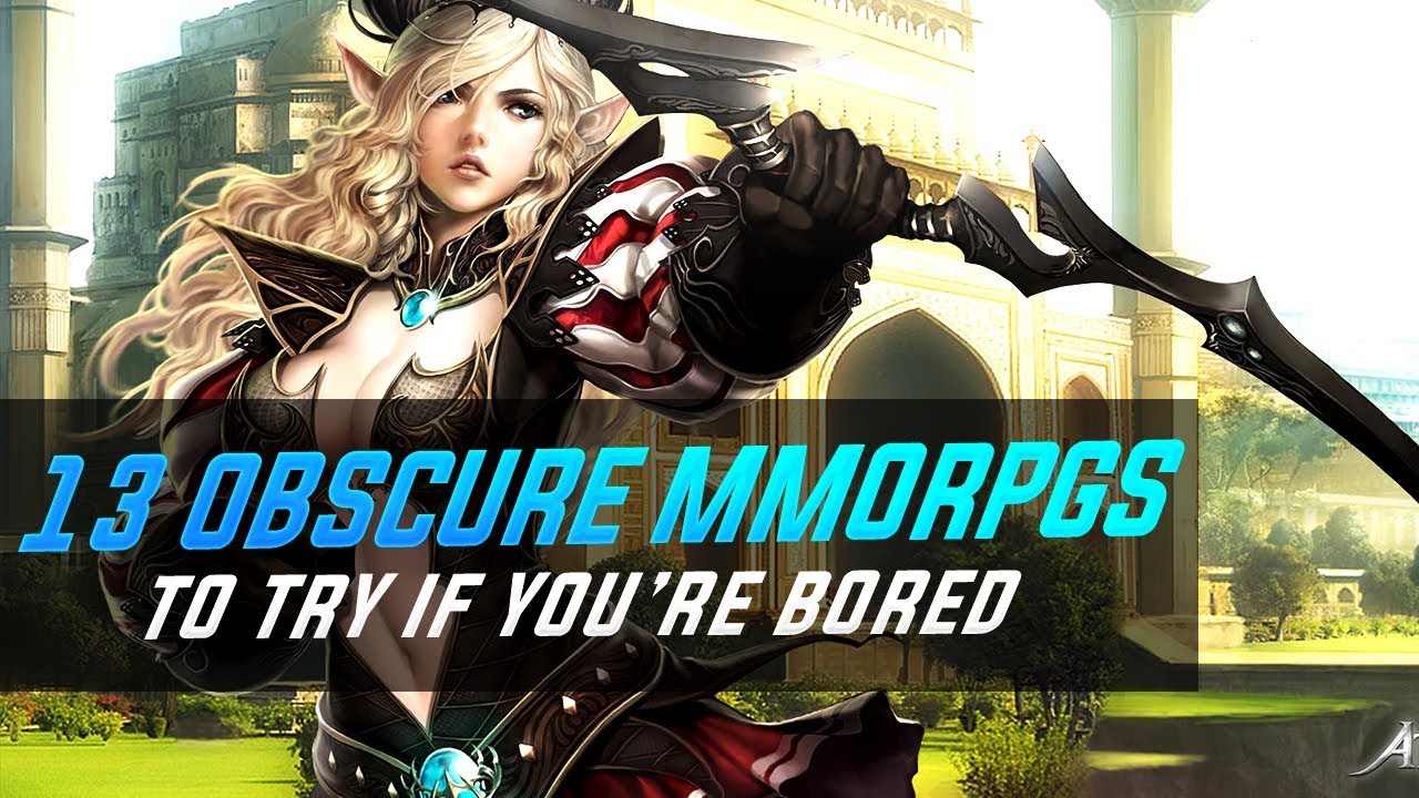 13 Obscure Free to Play MMORPGs to try if You're Bored