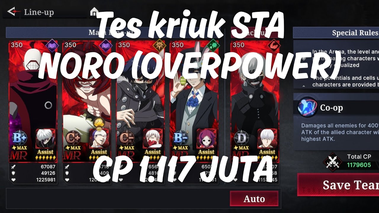 TES STA NORO(OVERPOWER) WORTH IT?? | Tokyo Ghoul Break the chains