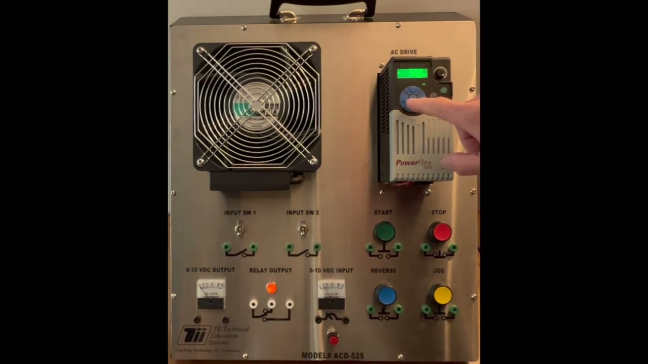 Изменение минимальной и максимальной частоты на PowerFlex 525
