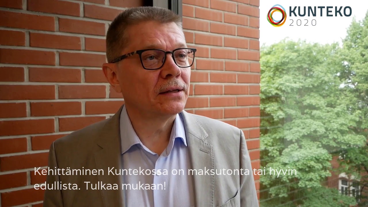 Markku Jalonen haastaa mukaan Kuntekoon ja tekem&auml;&auml;n hyv&auml;&auml; kuntaty&ouml;t&auml; n&auml;kyv&auml;ksi
