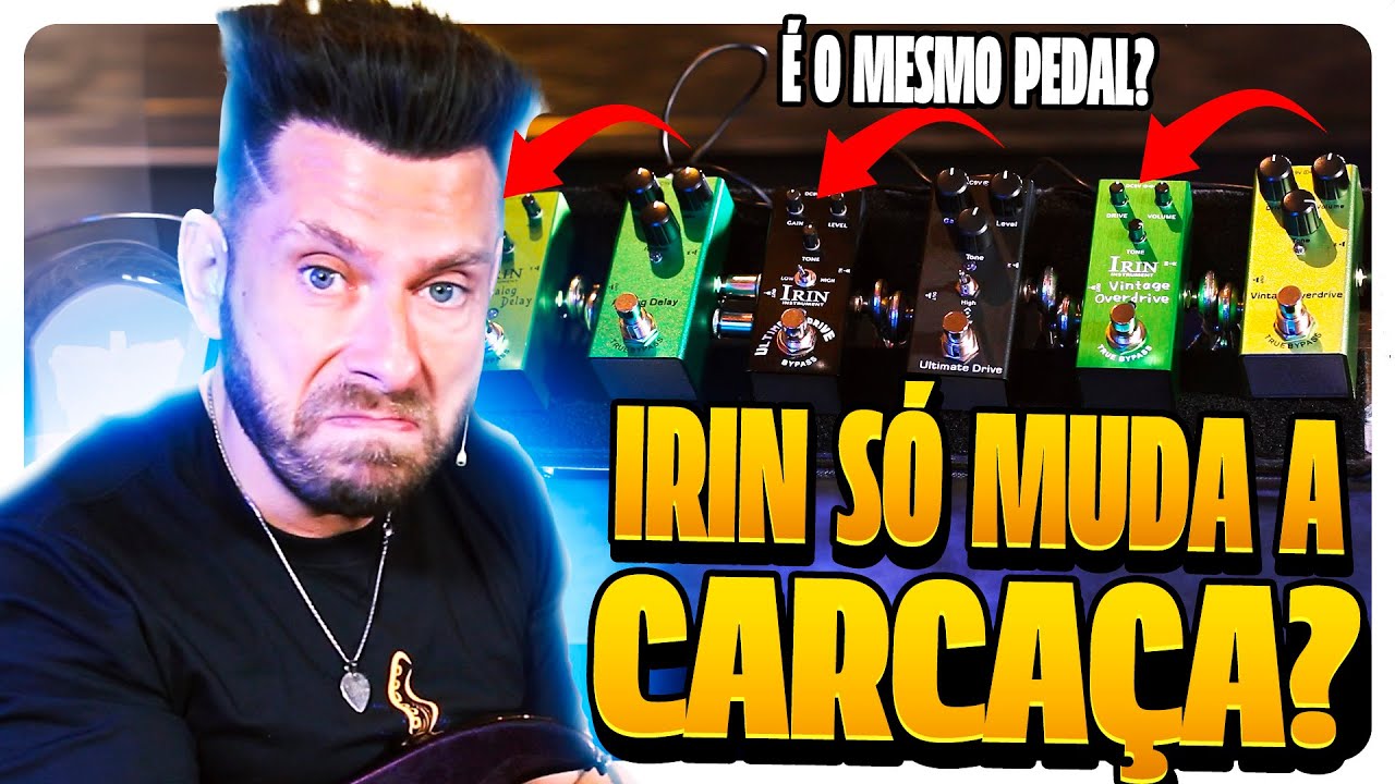 PEDAIS DE GUITARRA DA CHINA &Eacute; TUDO IGUAL! S&Oacute; MUDA A MARCA