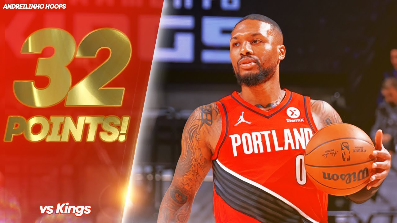 Damian Lillard 32 POINTS vs Kings! ● Full Highlights ● 24.11.21 ● 60 FPS