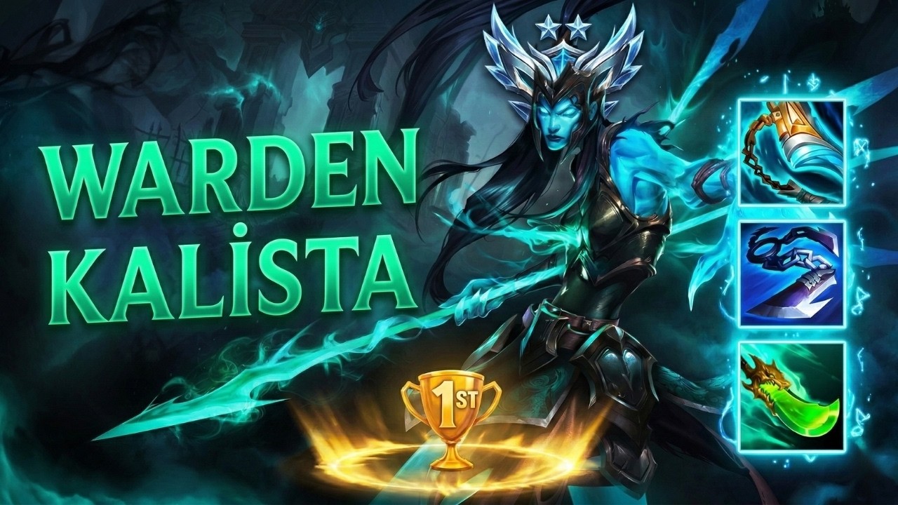 KİM DEMİŞ WARDEN KALİSTA GÜÇSÜZ? | TFT Set 16 Oynanış