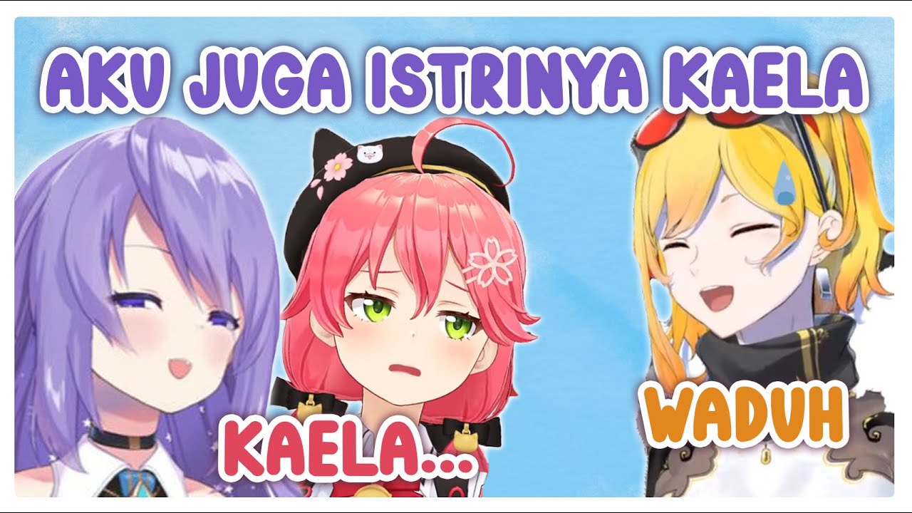 (KAELA FAMILY PART 1) MIKO Baru Tau Kalau KAELA Punya Istri Lain | (Hololive Clips)