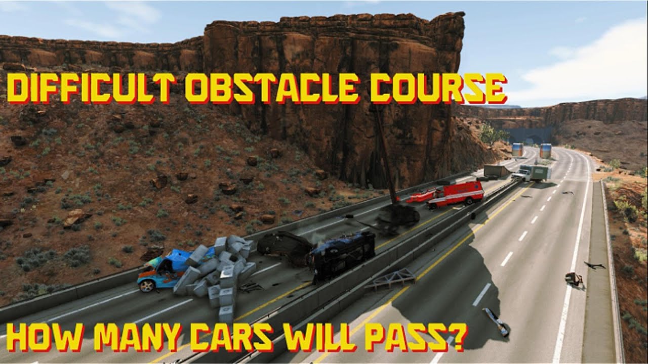 6 Cars Enter This Obstacle Course… Not All of Them Leave 😈