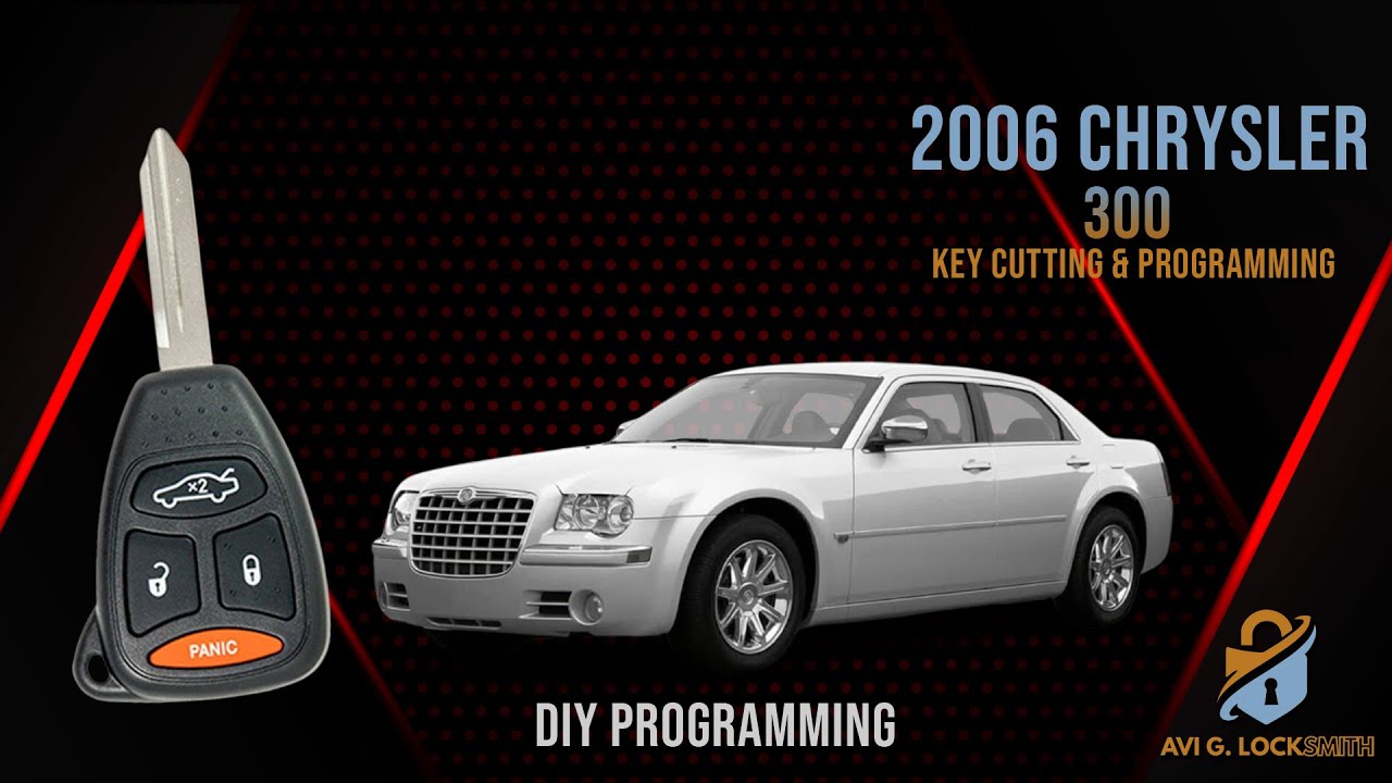 Crafting a Remote Head Key for 2006 Chrysler 300 from Scratch | DIY Tutorial