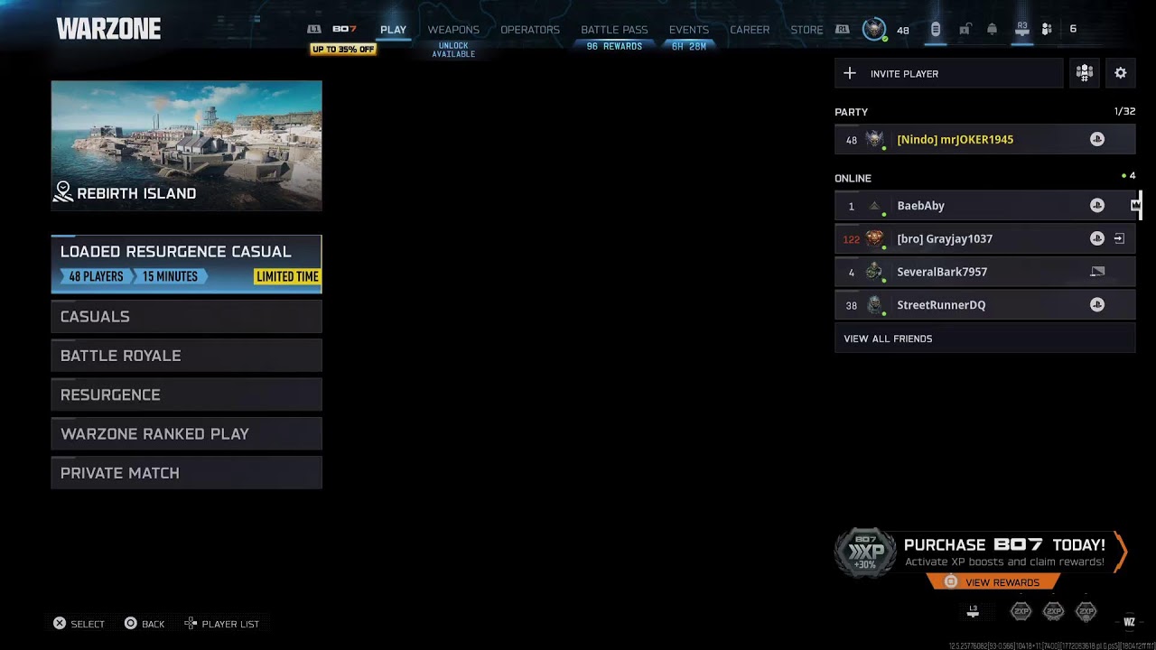 COD come play wit me