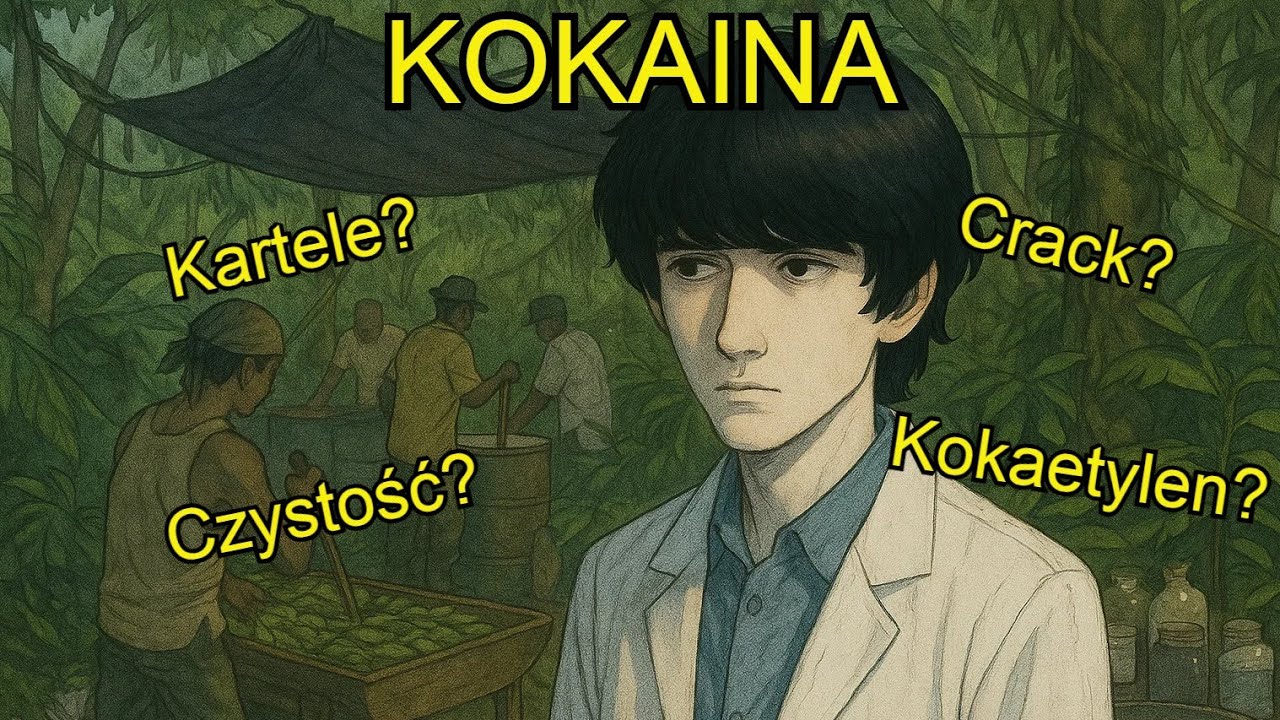 KOKAINA W POLSCE - Efekty, neurotoksyczność, skutki uboczne, niebezpieczeństwa oraz ciekawostki.