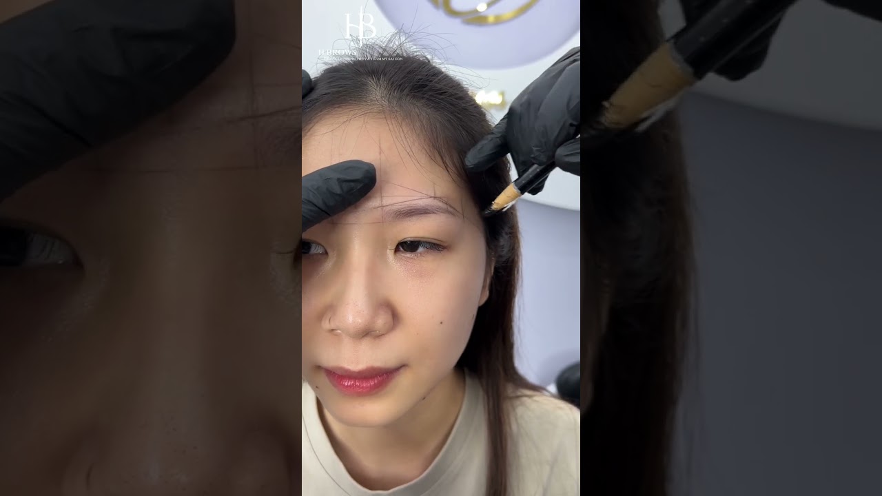 HƯỚNG DẪN VẼ KHUNG CH&Acirc;N M&Agrave;Y | HỌC PHUN XĂM #phunxam