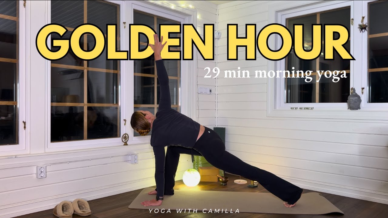 Golden Hour #31 - morning vinyasa flow yoga (29 min) 🌄