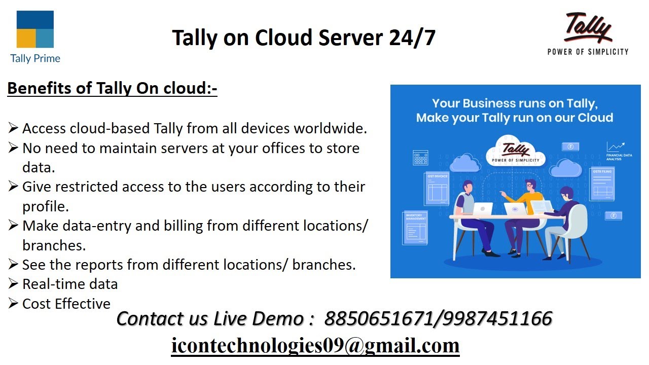 Tally on Cloud Services