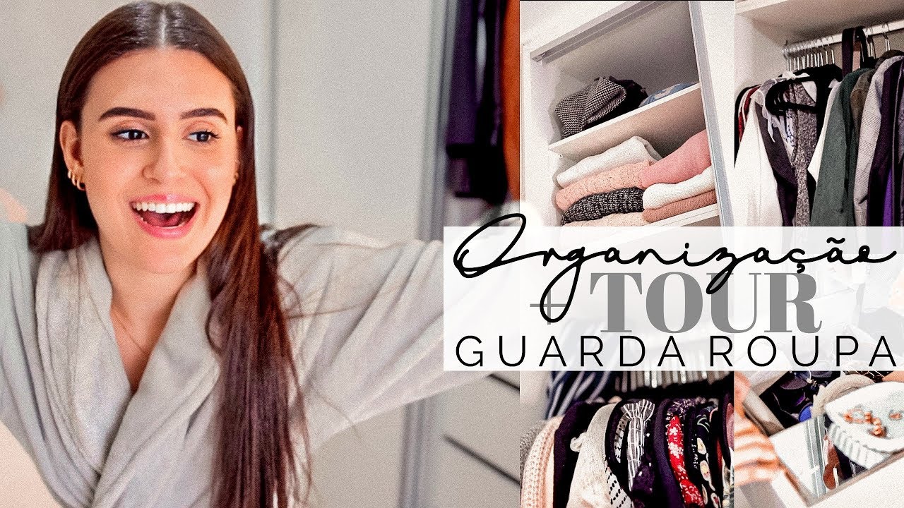 Arrumando meu Guarda Roupa + TOUR! | Lorrine Mondin