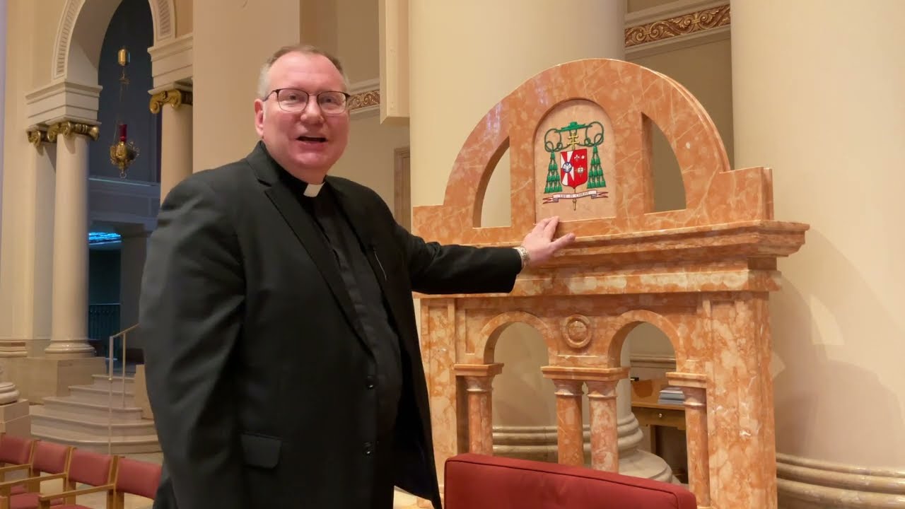 Have a seat as Fr. Brad Explains the Meaning of the Archbishop&rsquo;s Chair (Cathedra).