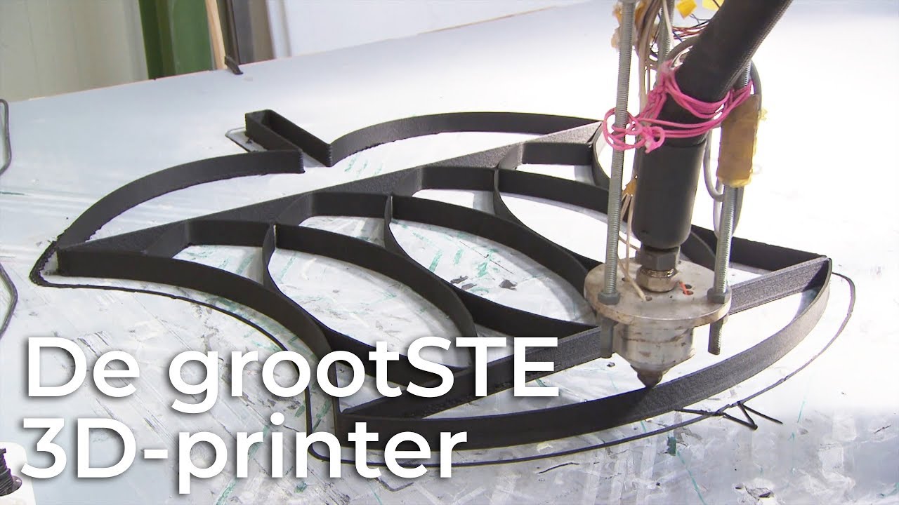 Grootste 3D-printer | STE | Het Klokhuis