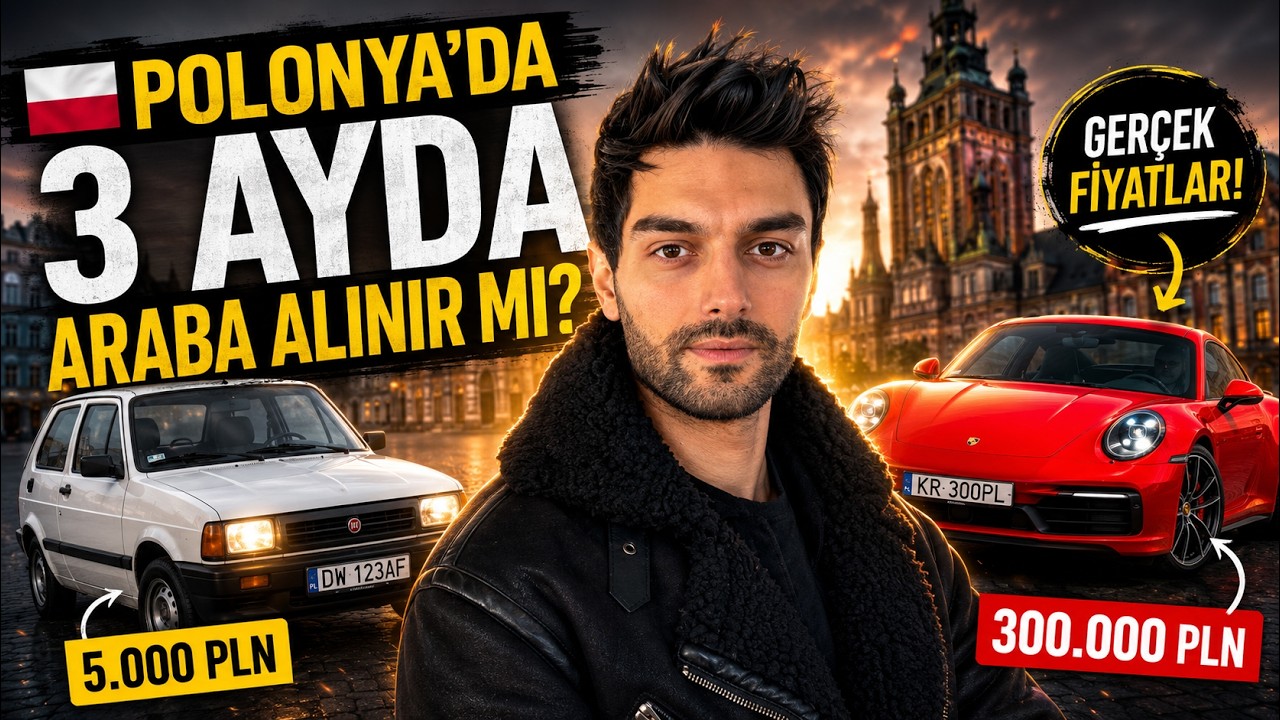 Polonya&rsquo;da 3 Ayda Araba Alınır mı? Ger&ccedil;ek Fiyatlar! 🇵🇱🚗