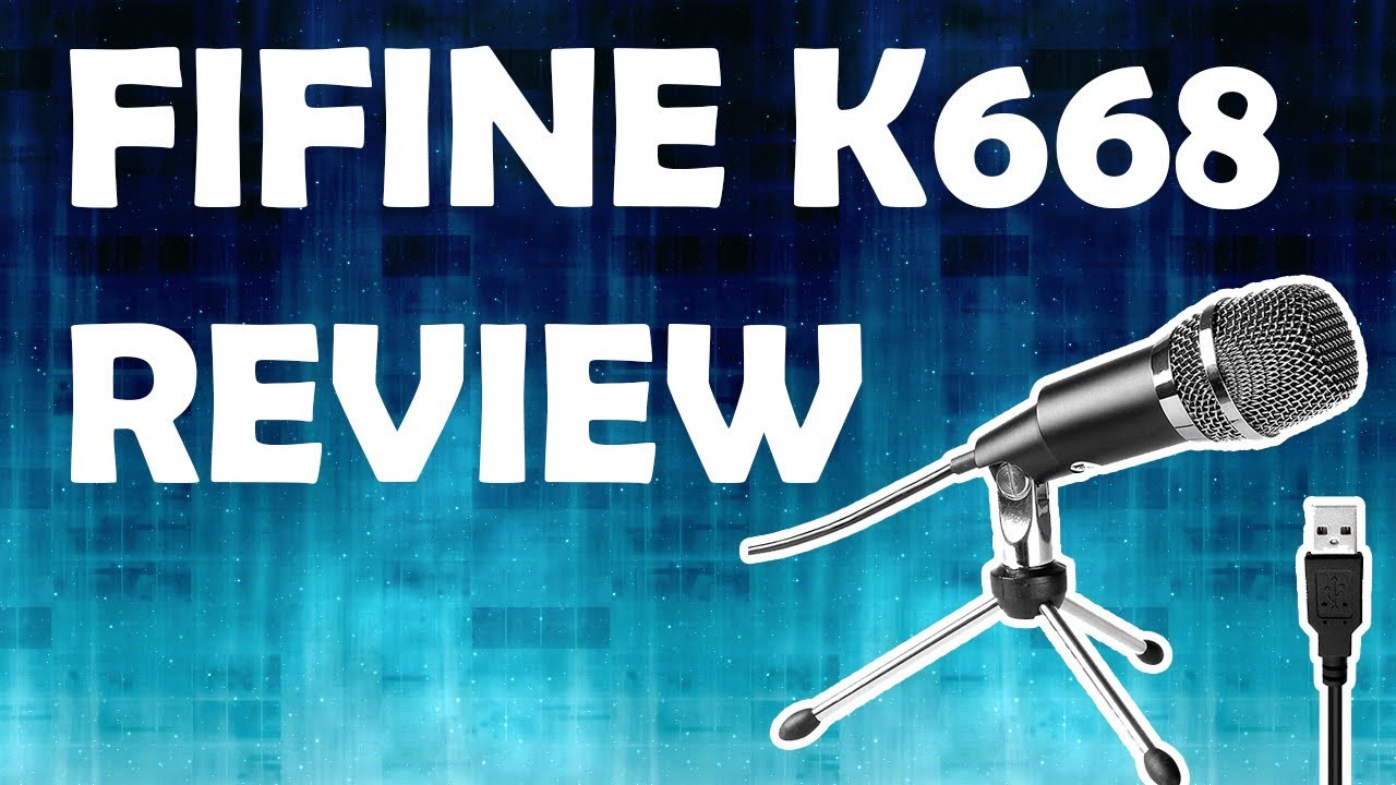Fifine Computer Microphone K668 Review