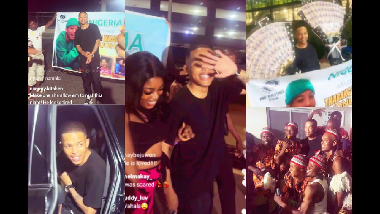 THABANG WELCOMED LIKE ROYALTY IN NIGERIA💃 ~WAHALA GIRLS BLUSH OVER THABANG'S LOOK🙆‍♂️