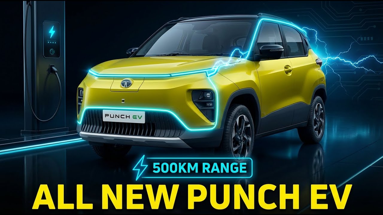 Обновленный TATA Punch EV | Обновленный Tata Punch EV 2026 🔥 Запас хода 500 км? Подробности до за...