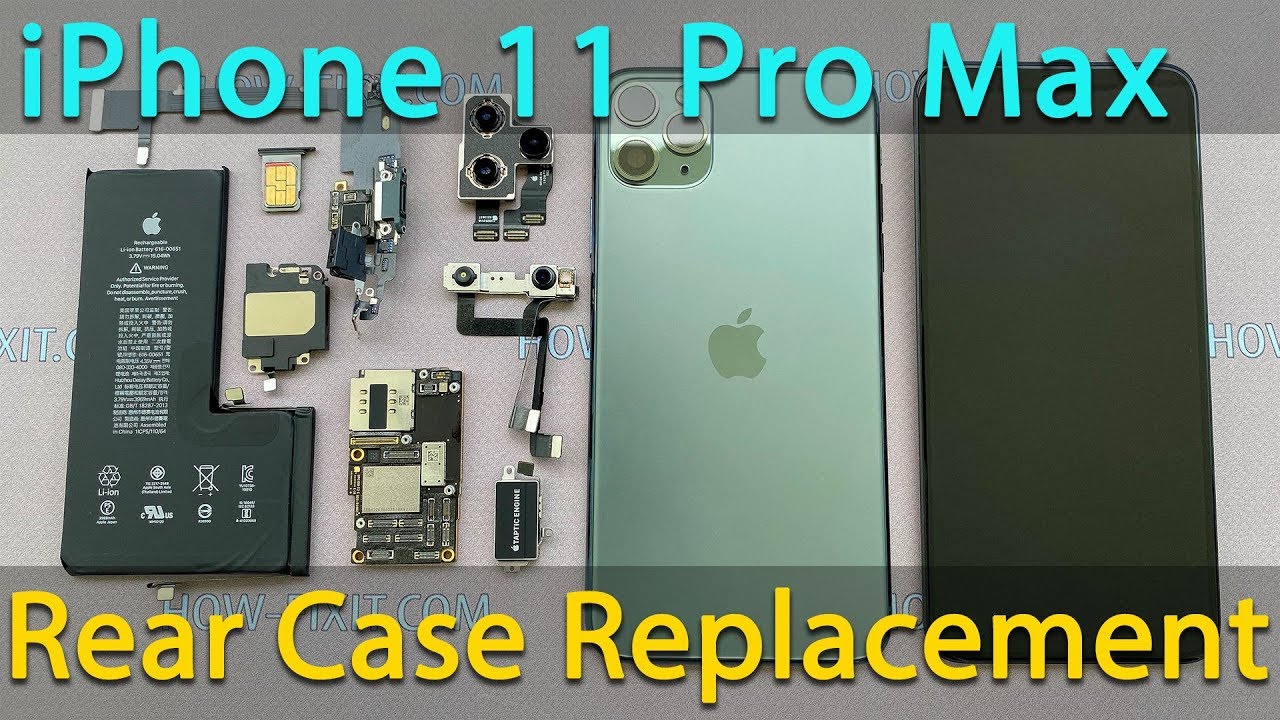 iPhone 11 Pro Max Teardown Guide: Back Housing Replacement