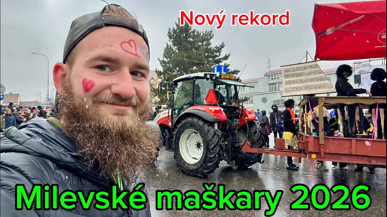 Milevské maškary 2026 🇨🇿 I Nový rekord v počtu masek