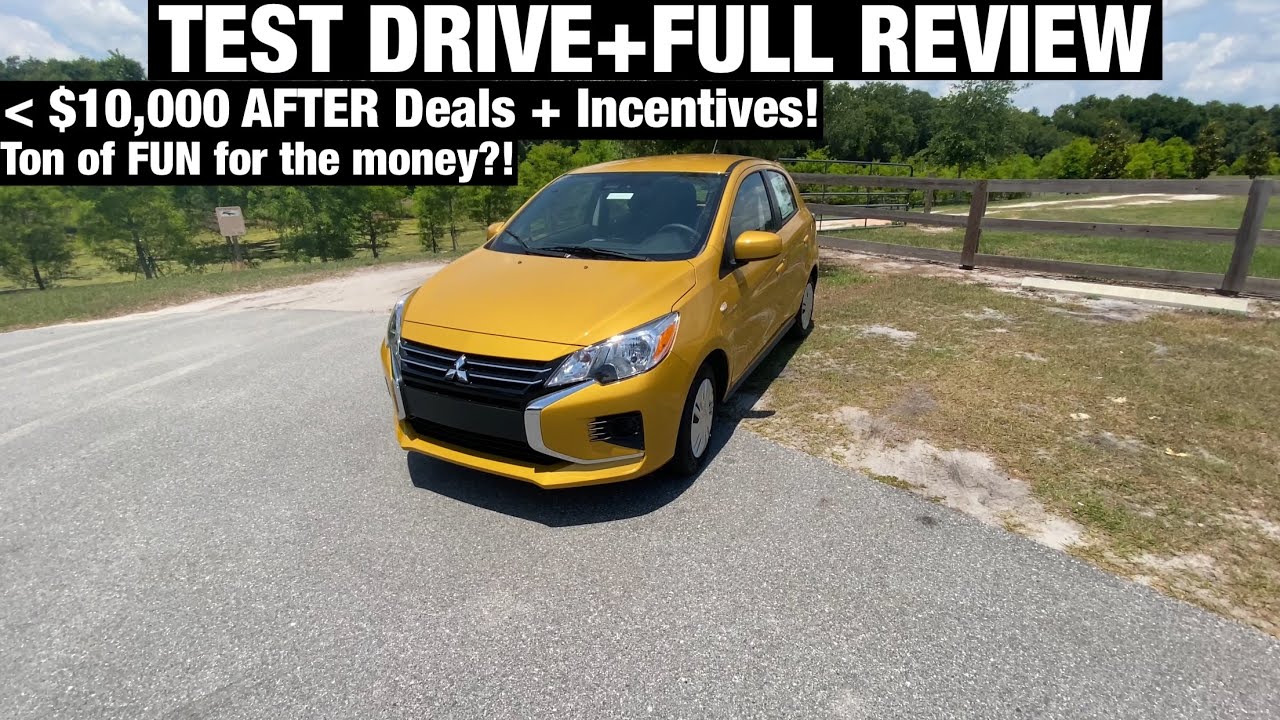 2021 Mitsubishi Mirage: Is The CHEAPEST Car sold in the USA Actually FUN?