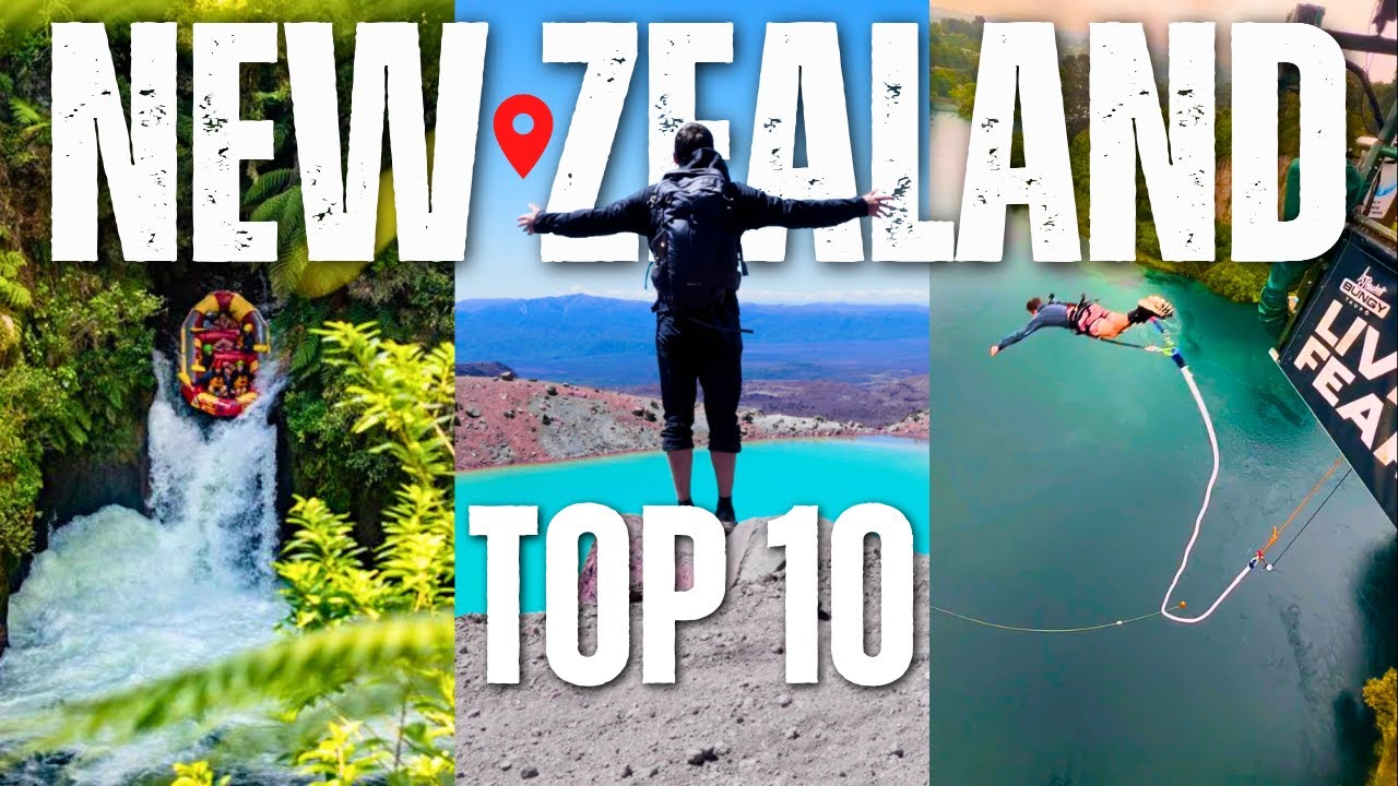 Top 10 Things to Do in New Zealand (North Island) - 4k Travel Guide