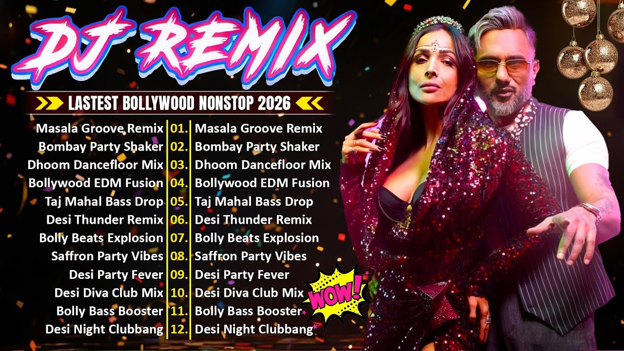 🎧 Nonstop Bollywood DJ Mashup 2026 | New Year Party Hindi Dance Mix