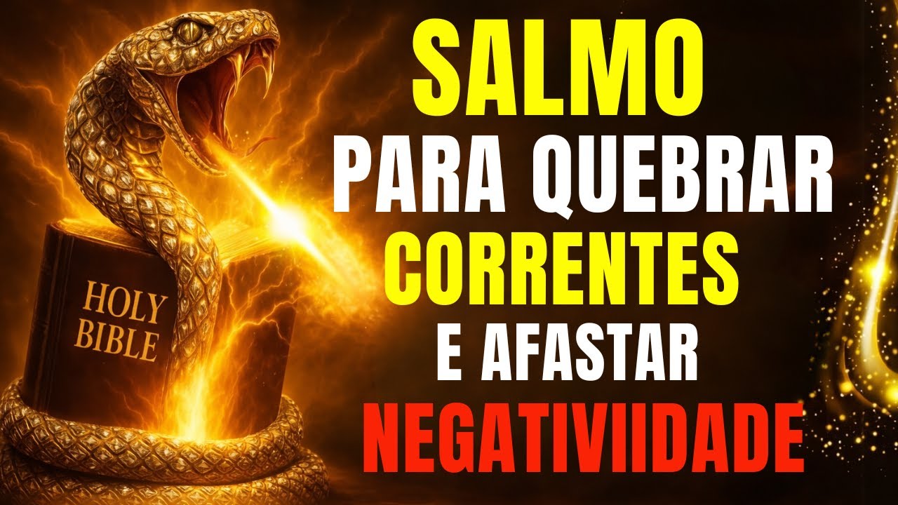 ⚠️ QUEBRA DE INVEJA! O único Salmo para calar a boca dos fofoqueiros e afastar o mau-olhado! 🔥