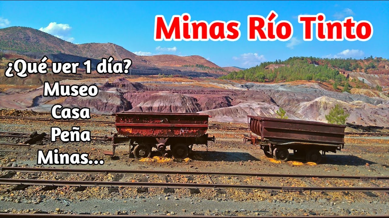 📌 MINAS de RÍO TINTO (4K): Parque Minero, Casa 21, Peña del Hierro... | Andalucía 6# España