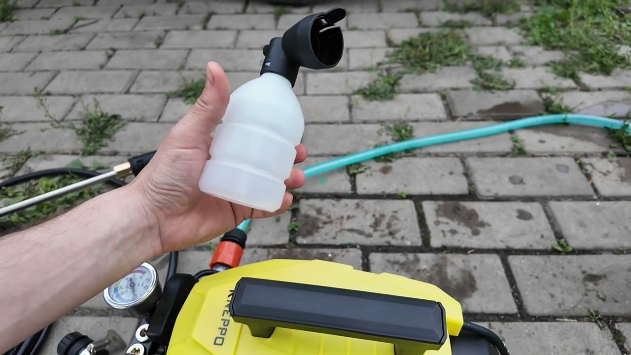 Мойка высокого давления Neppo — 420 л/ч, 15 м кабель и умный пистолет