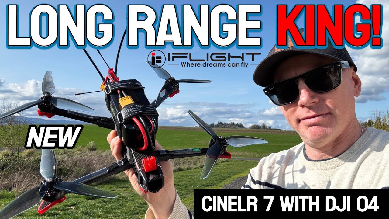 Long Range King!! - iFlight CineLR 7 HD Long Range Fpv Drone - REVIEW